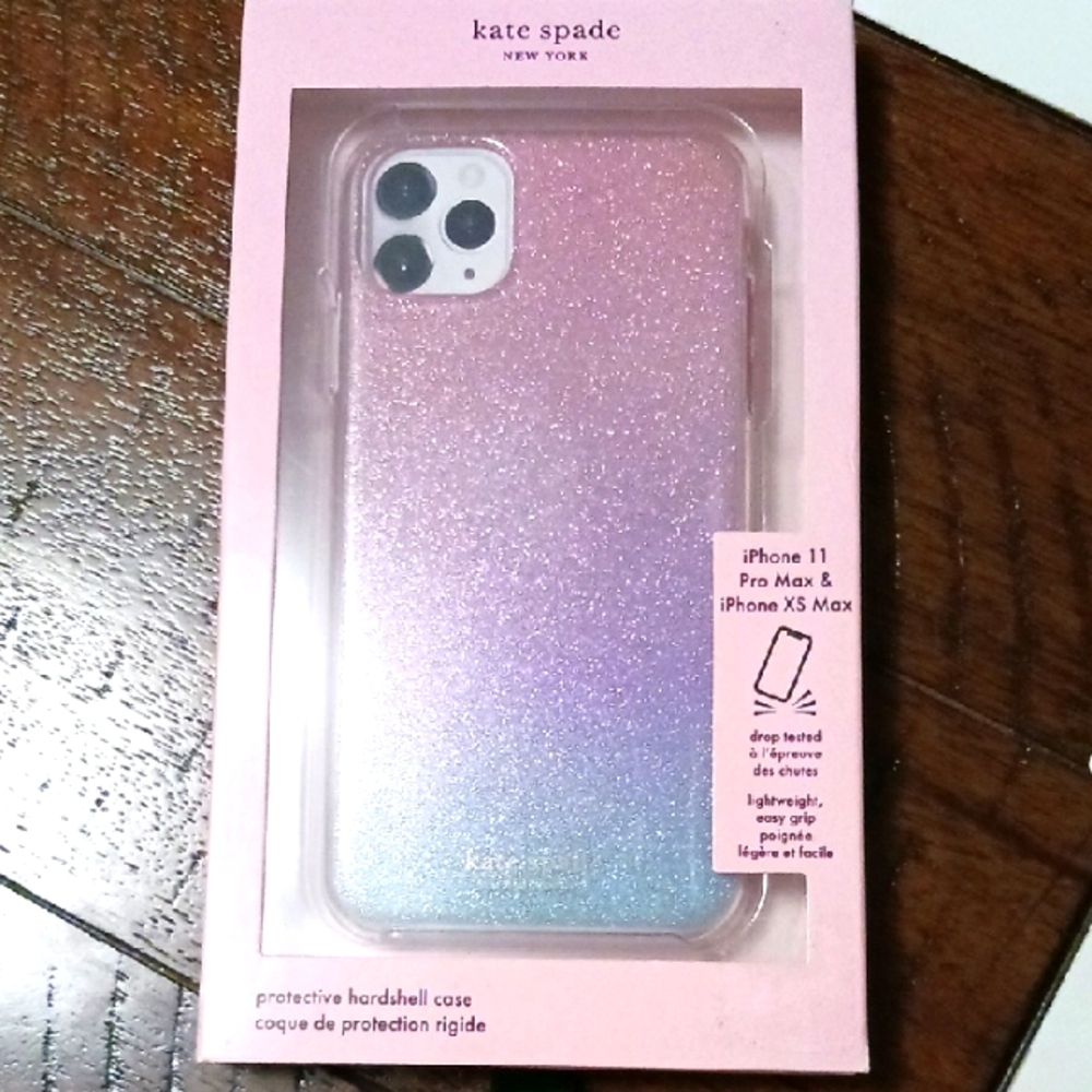 Kate Spade Glitter Ombre Phone Case - iPhone 11 Pro Max & XS Max. Nip!✨️